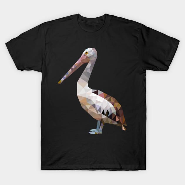 Pelican Bird T-Shirt by MKD